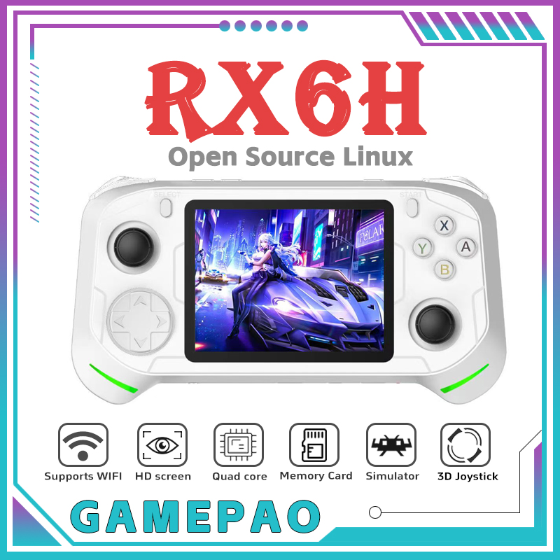 Gaming Console For Kids - Konsol Video Game Genggam Retro RX6H