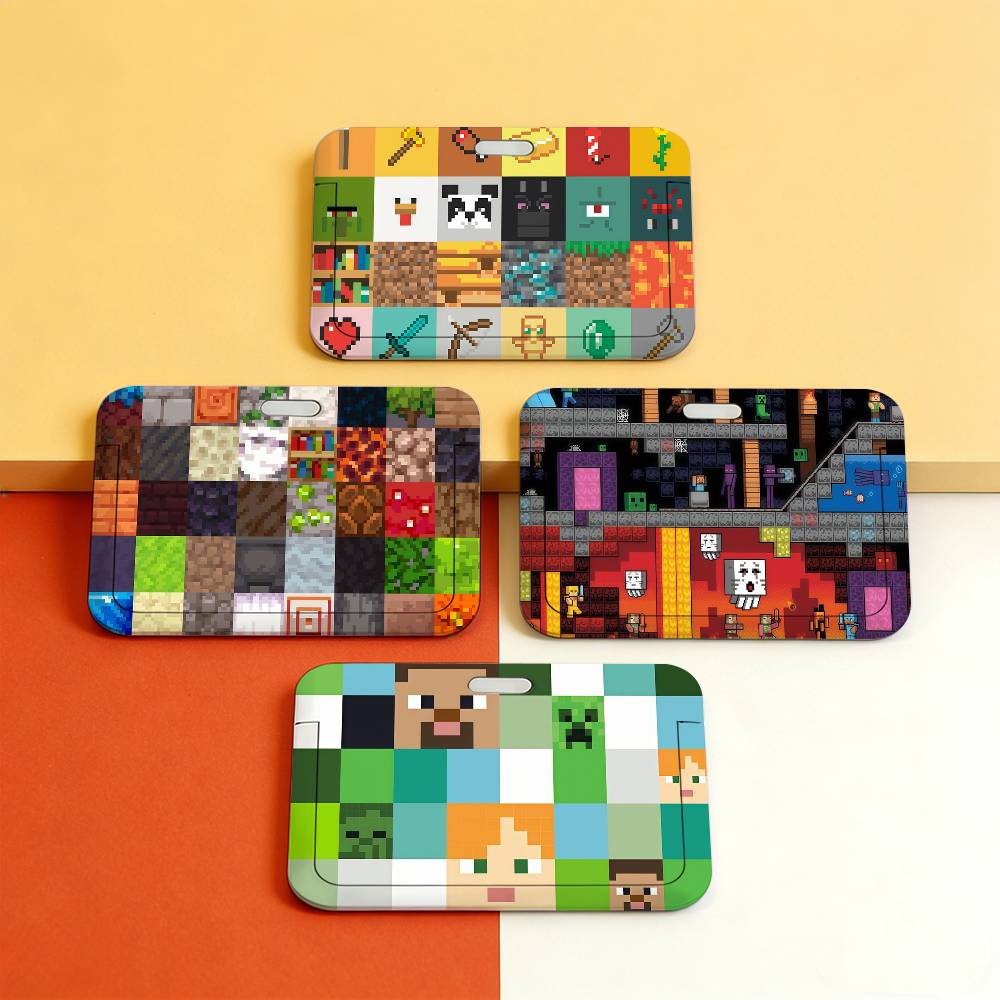 Gaming Console With Minecraft - M-Minecraft-ES Tempat Kartu Transparan Game Klasik,