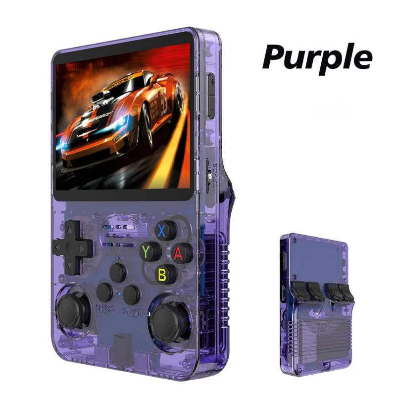 Gaming Console For Kids - Konsol Game Genggam Retro R36S Sistem