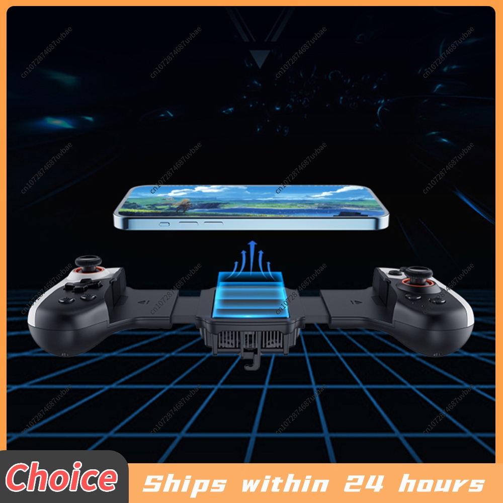 Gaming Console Handle - JK02 Pengontrol Gamepad Teleskopik dengan Radiator
