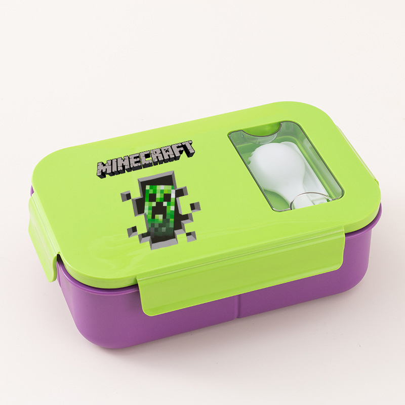 Gaming Console With Minecraft - Kotak Makan Siang Bertema Game Minecraft,