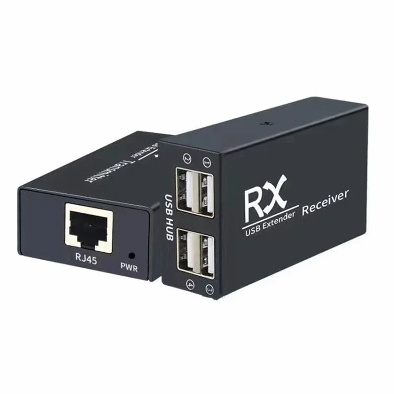 Lan Cable Gaming - 120M 4 Port USB Extender atas