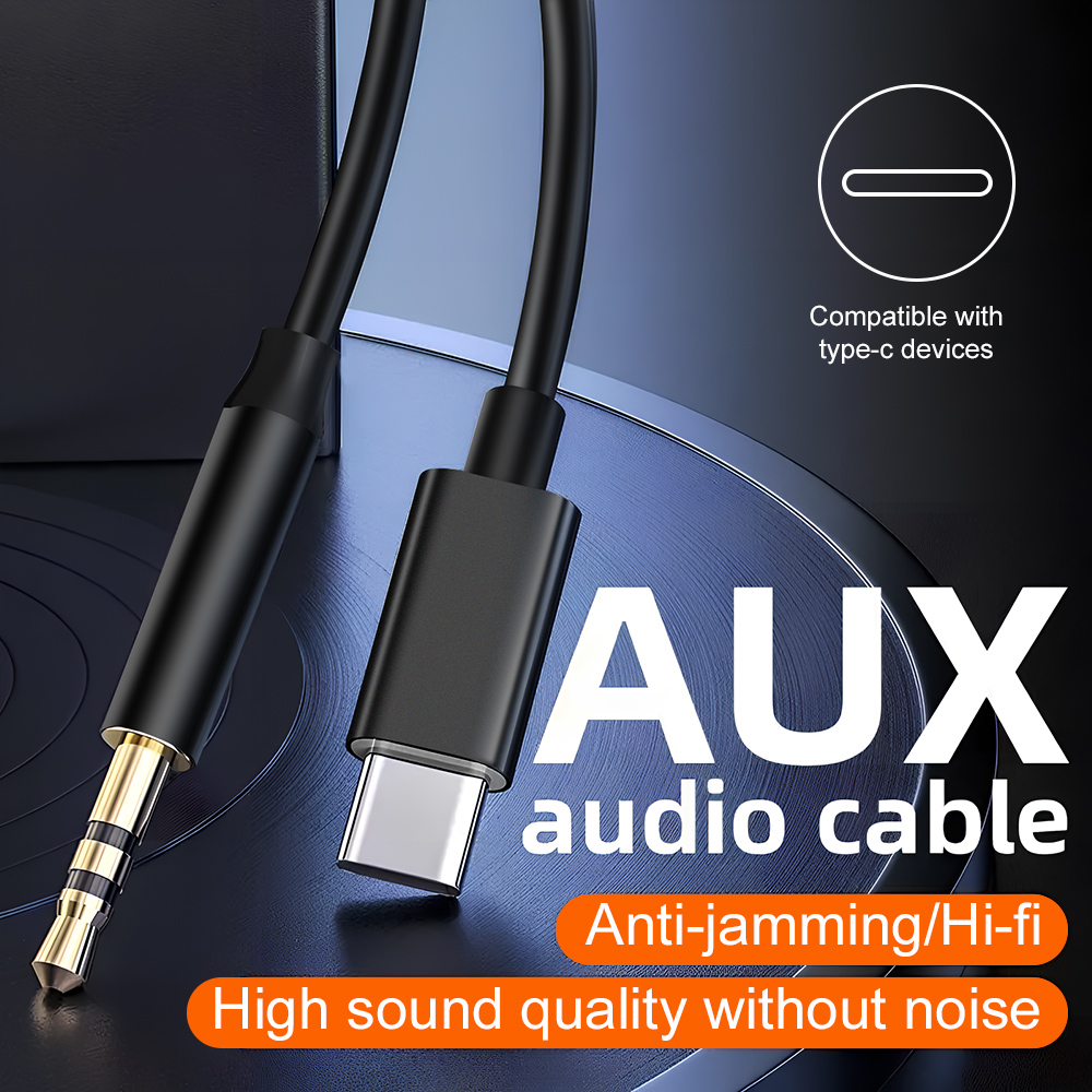 Kabel Audio AUX Tipe C Ke 3.5M - Gaming Console Brands ulasan dan harga