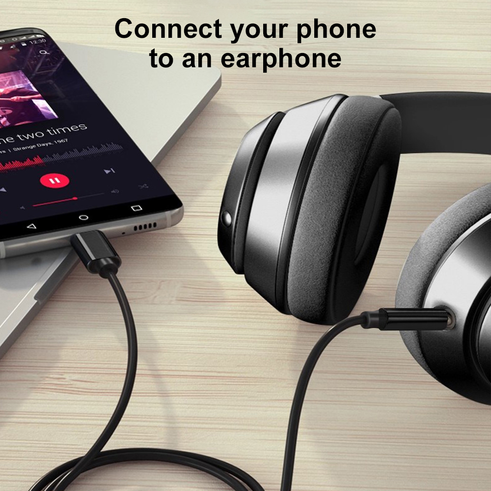 Kabel Audio AUX Tipe C Ke 3.5M - Gaming Console Brands ulasan dan harga