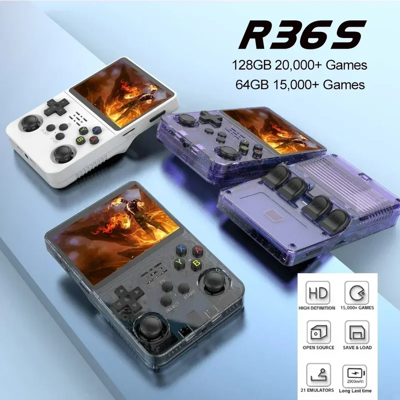 Konsol Game Genggam Retro R36S - Gaming Console For Kids ulasan dan harga