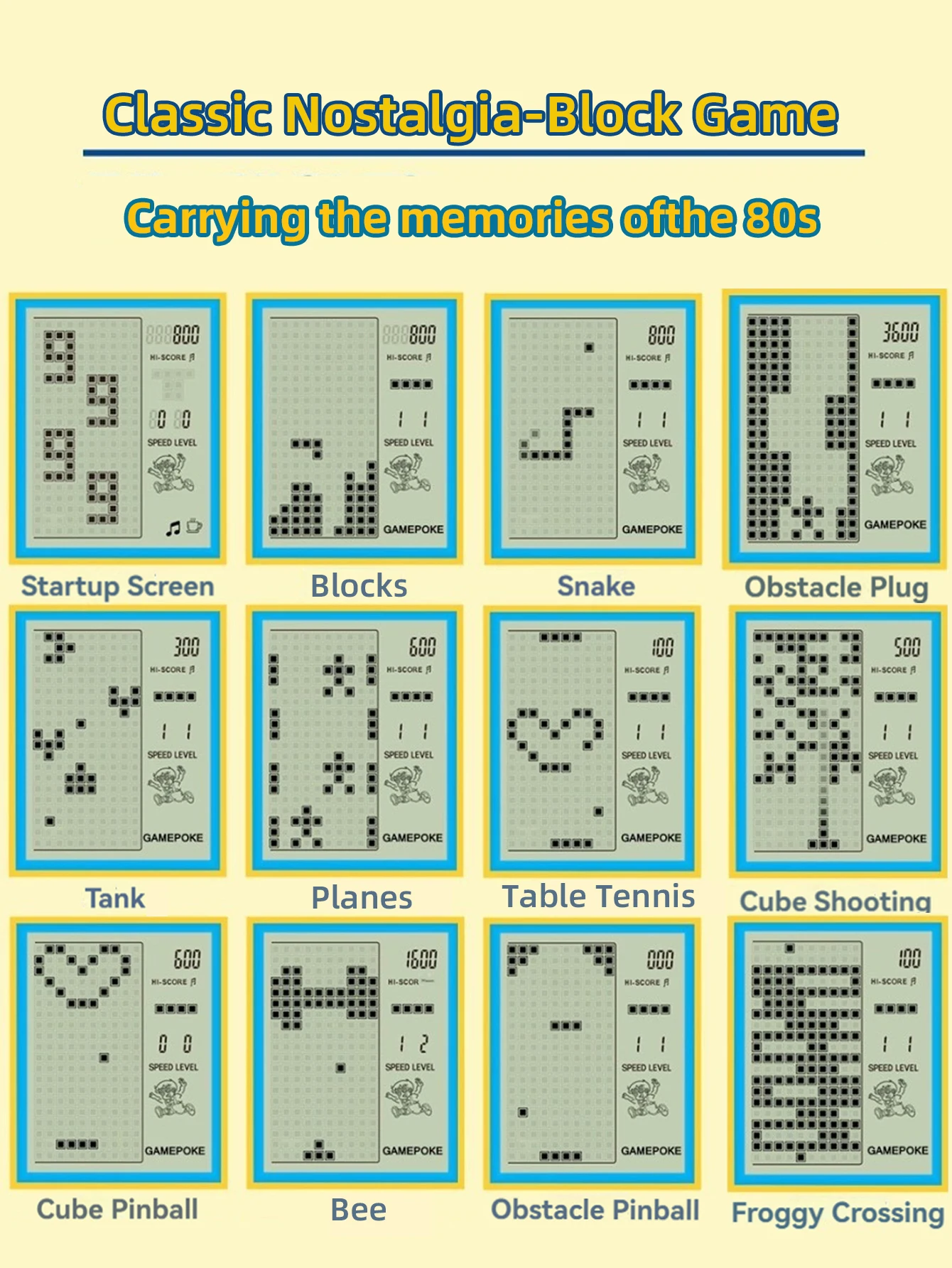 Pemain Game Genggam Retro Klas - Gaming Console For Kids ulasan dan harga