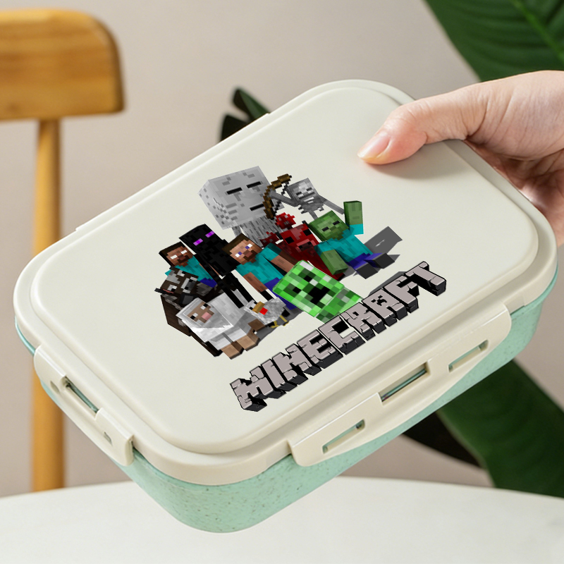 Kotak Makan Siang Bento Minecr - Gaming Console With Minecraft ulasan dan harga