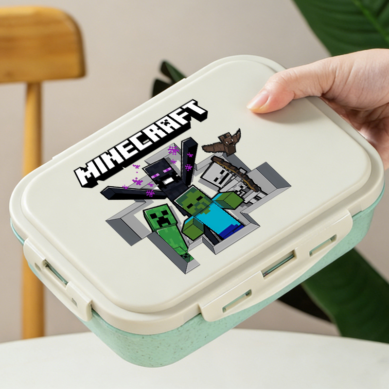 Kotak Makan Siang Bento Minecr - Gaming Console With Minecraft ulasan dan harga
