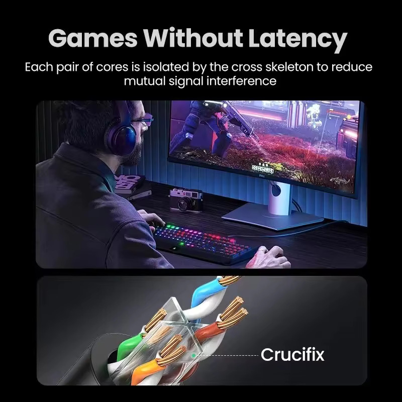 Kabel Ethernet Cat 6 LAN Jarin - Lan Cable Gaming ulasan dan harga