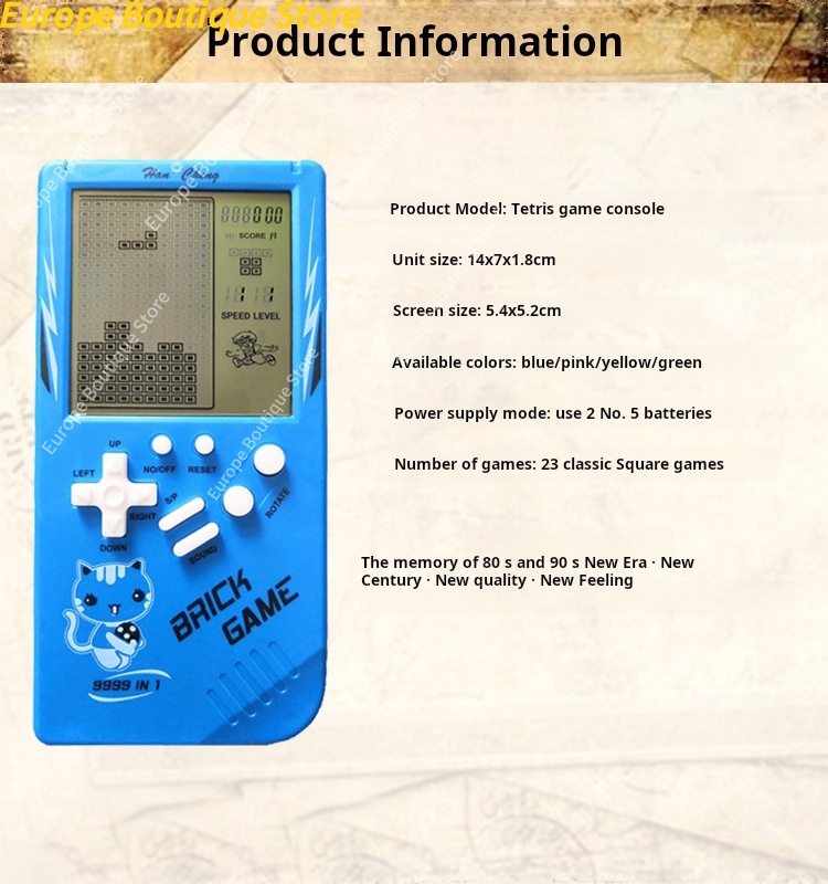 Konsol Game Genggam Layar Besa - Gaming Console For Kids ulasan dan harga