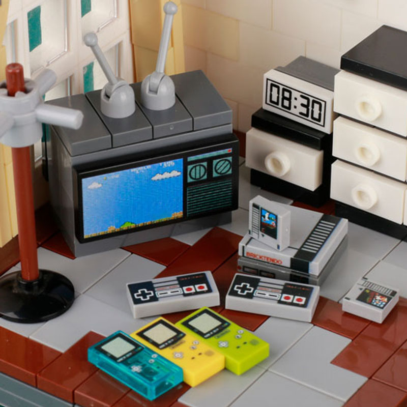 MOC konsol permainan Model kom - Gaming Console For Kids ulasan dan harga